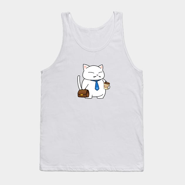 Daddy Cat Tank Top by Takeda_Art